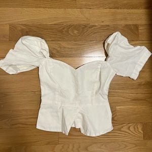 Gently worn Aritzia Wilfred Fatale Blouse